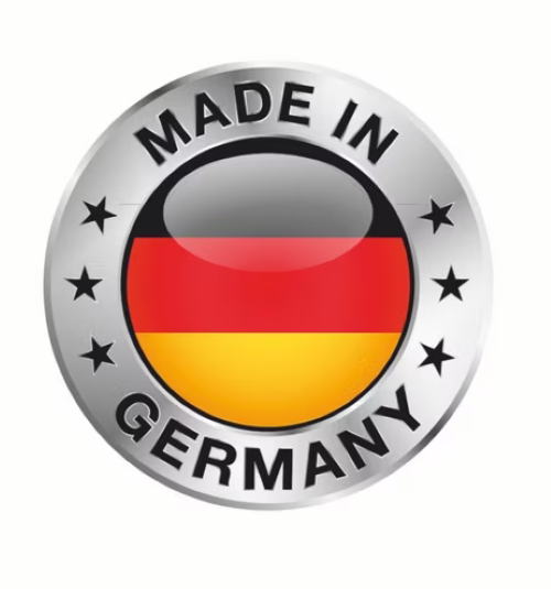 Bierglas in 2 Varianten, Transparentes Kristallglas, Hirsch Motiv Lasergravur, 500ml Fassungsvermögen, mit Lasergravur gestalten