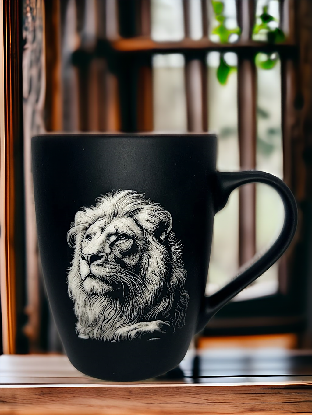 Tasse mit Gravur/auf Wunsch auch mit Text/gummierte Oberfläche/Farbe Schwarz/Porzellan/Personalisiert/Geschenk/mit Verschiedenen-Motiven in Geschenkverpackung/ Hobby