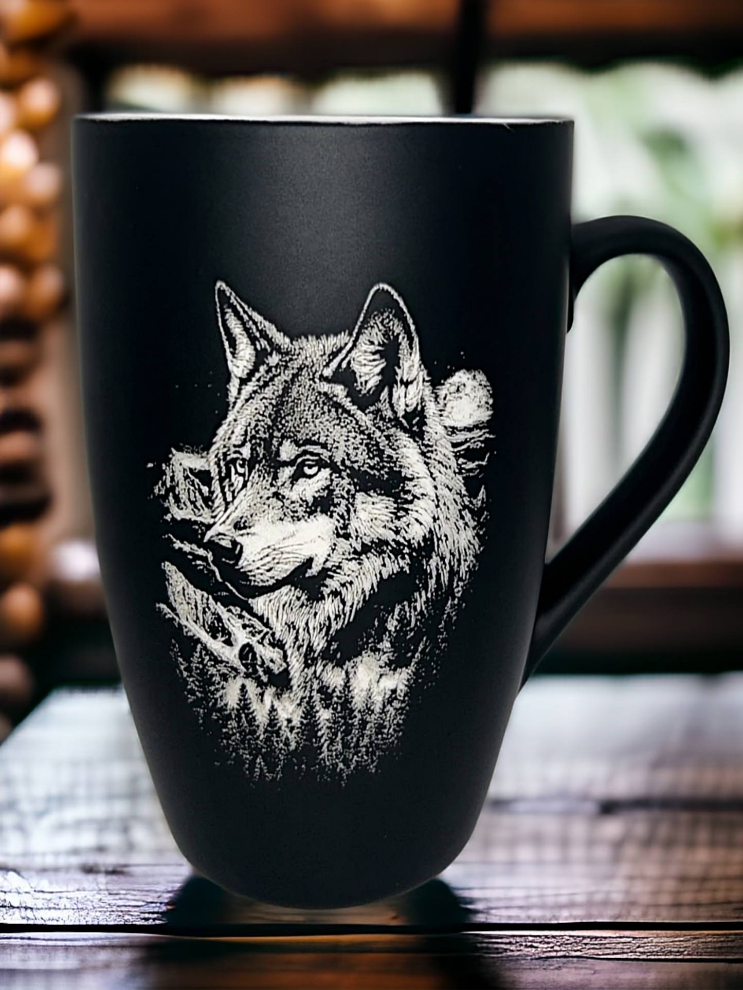 Tasse mit Gravur/auf Wunsch auch mit Text/gummierte Oberfläche/Farbe Schwarz/Porzellan/Personalisiert/Geschenk/mit Verschiedenen-Motiven in Geschenkverpackung/ Hobby