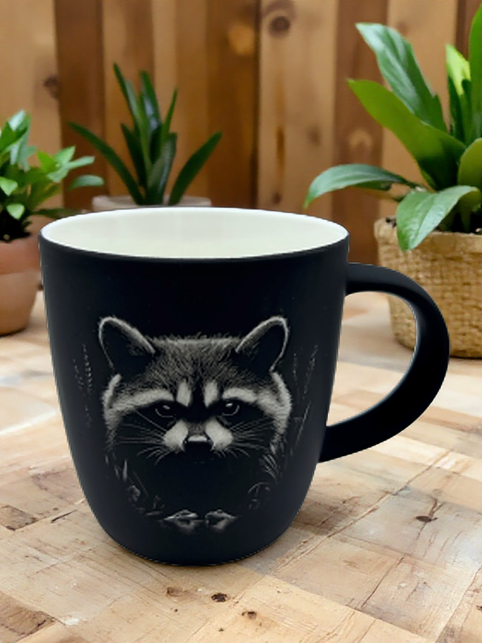 Kaffeebecher, Kaffeetasse mit Gravur, personalisierbar, Wildtiere