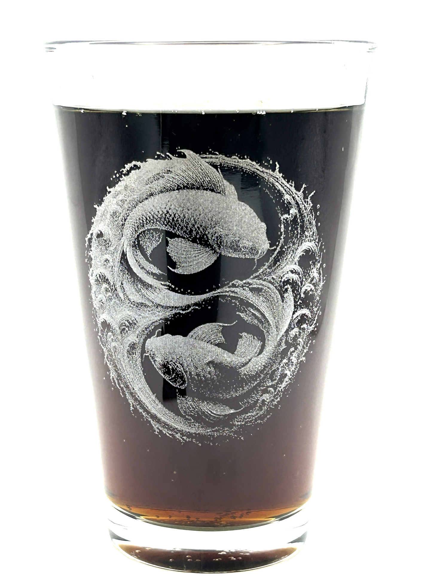 Designerglas mit  Gravur, 300 ml, verschiedene Motive mit weißer Gravur, Spülmaschinengeeignet, mit persönlichem Text gestalten