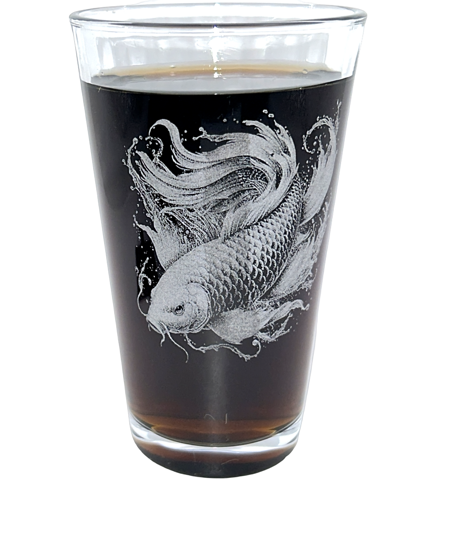 Designerglas mit  Gravur, 300 ml, verschiedene Motive mit weißer Gravur, Spülmaschinengeeignet, mit persönlichem Text gestalten