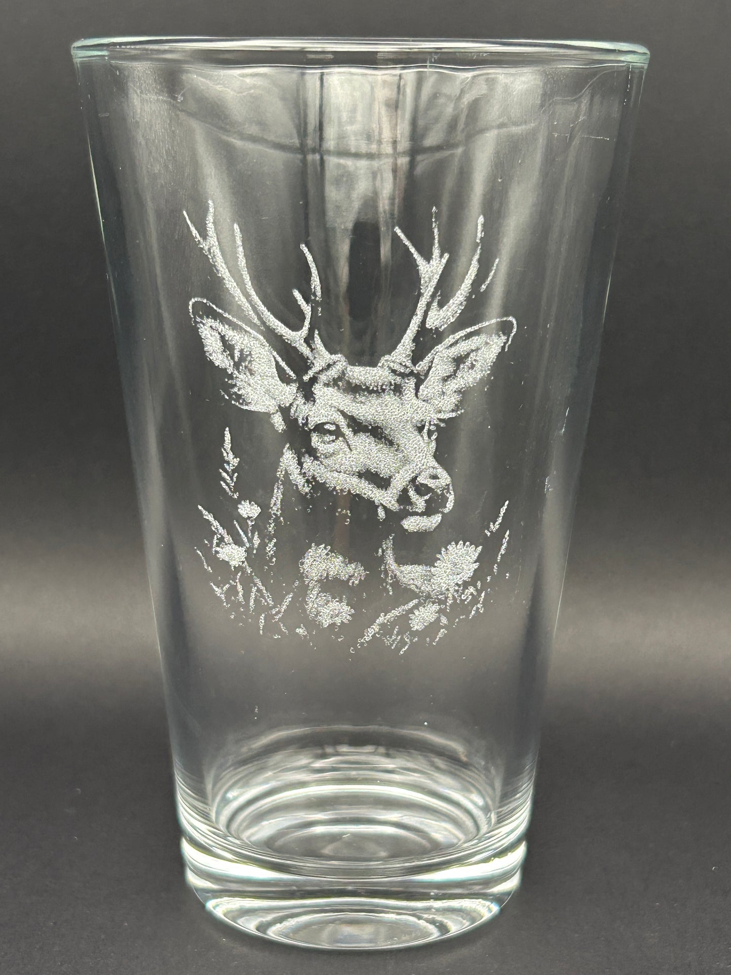 Designerglas mit  Gravur, 300 ml, verschiedene Motive mit weißer Gravur, Spülmaschinengeeignet, mit persönlichem Text gestalten