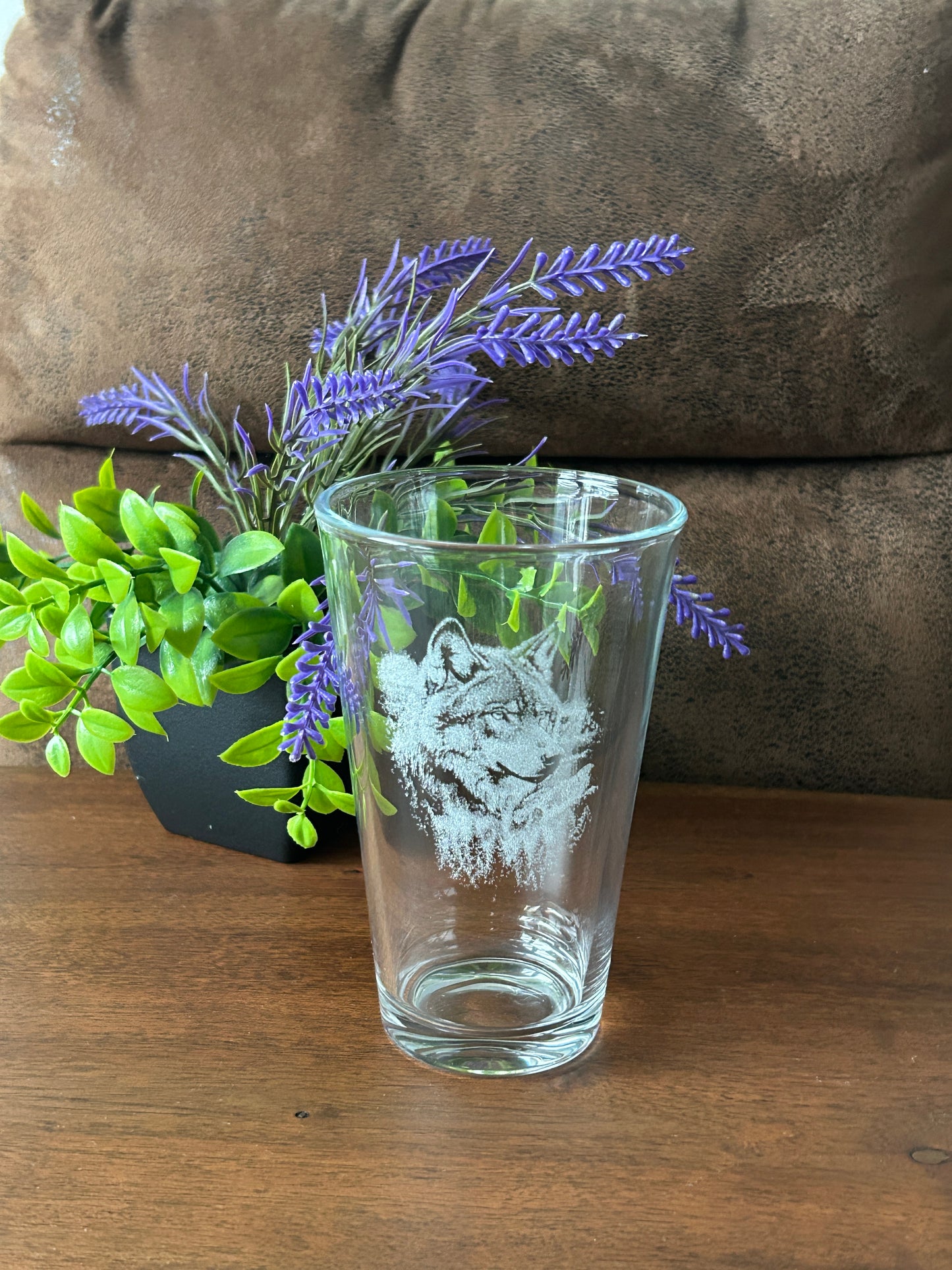 Designerglas mit  Gravur, 300 ml, verschiedene Motive mit weißer Gravur, Spülmaschinengeeignet, mit persönlichem Text gestalten