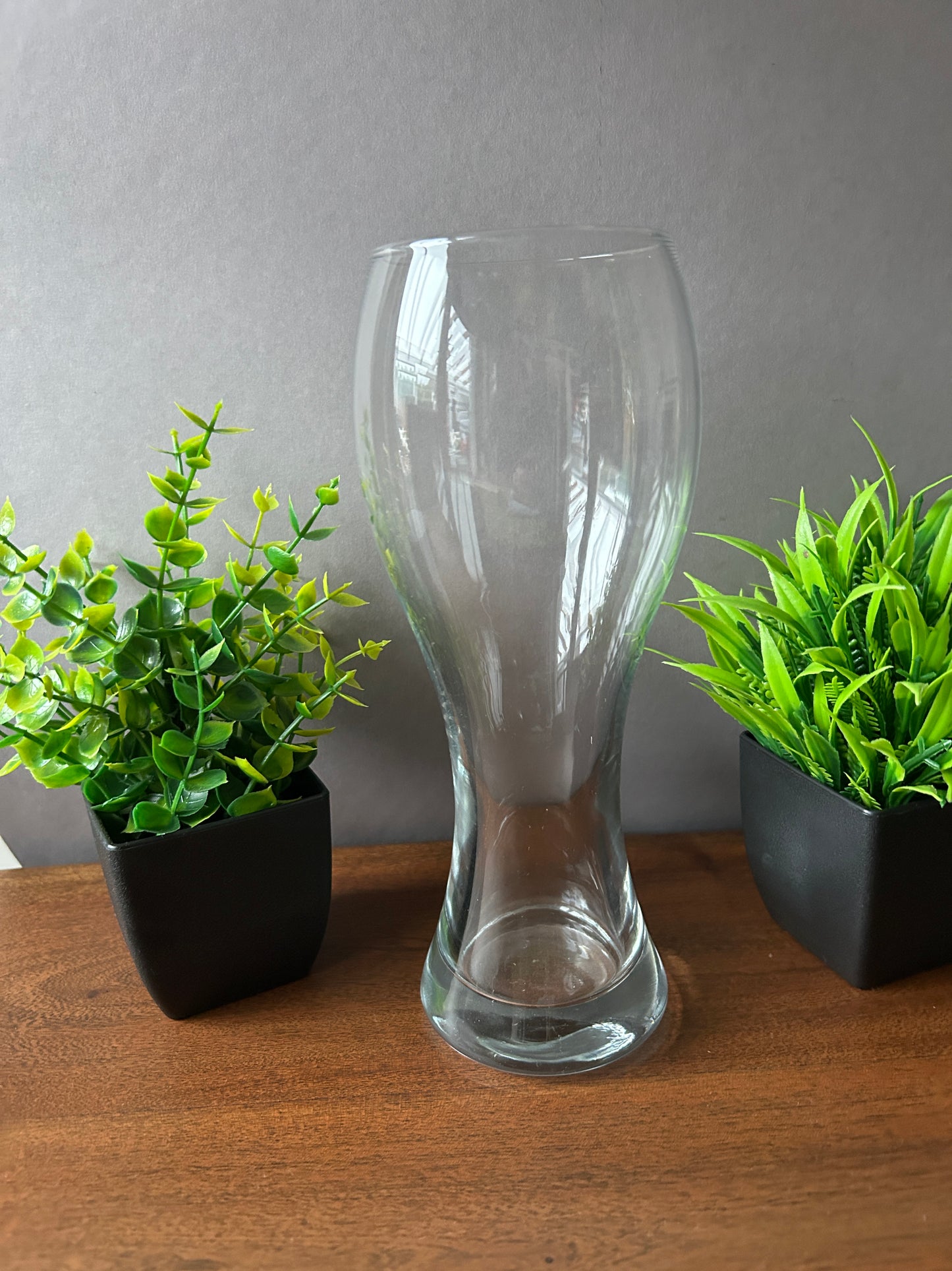 Bierglas in 2 Varianten, Transparentes Kristallglas,  Lasergravur, 500ml Fassungsvermögen, elegante Tulpenform, mit Lasergravur gestalten