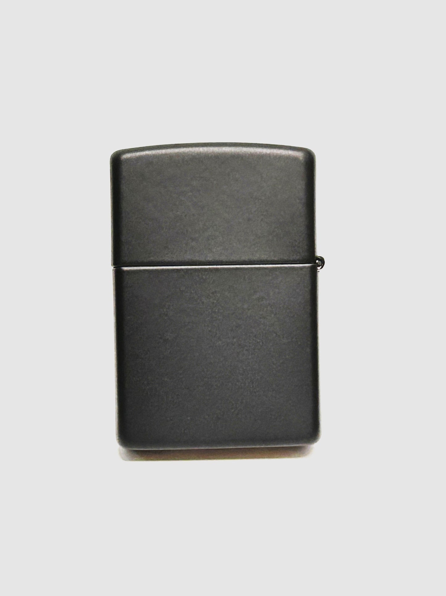 Feuerzeug mit Lasergravur, Schwarz Matt, Metall, Personalisierbar, Nachfüllbar, 5,7 x 3,9 x 1,3 cm