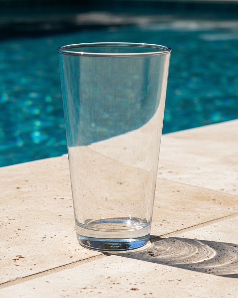Trinkglas mit Motiv/ Löwe/ Löwenmotiv/ Tiermotiv/ Gravur/ 300 ml