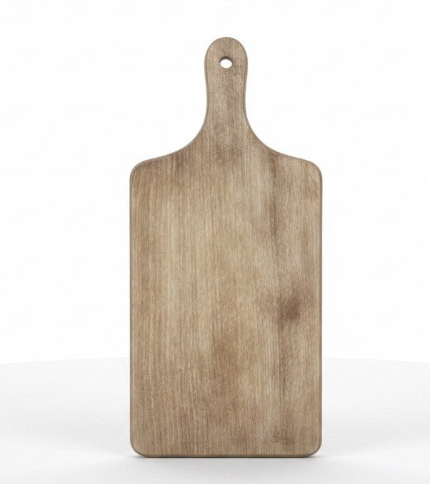 Holz-Schneidebrett mit Gravur, Buchenholz, 40 x 18 x 1,5 cm, mit Griff, Personalisierbar, Spruch-Motiv