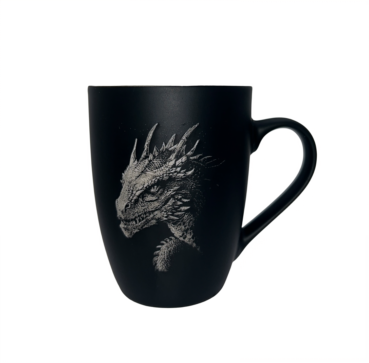 Tasse mit Gravur/auf Wunsch auch mit Text/gummierte Oberfläche/Farbe Schwarz/Porzellan/Personalisiert/Geschenk/mit Verschiedenen-Motiven in Geschenkverpackung/ Hobby