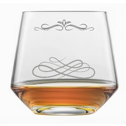 BELFESTA Whiskyglas, Whiskyglas personalisieren 389 ml - Geschenk-Idee für Männer - Whiskeyglas mit Motiv individuell gestalten