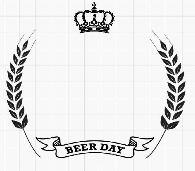 Bierglas in 2 Varianten, Transparentes Kristallglas,  Lasergravur, 500ml Fassungsvermögen, elegante Tulpenform, mit Lasergravur gestalten