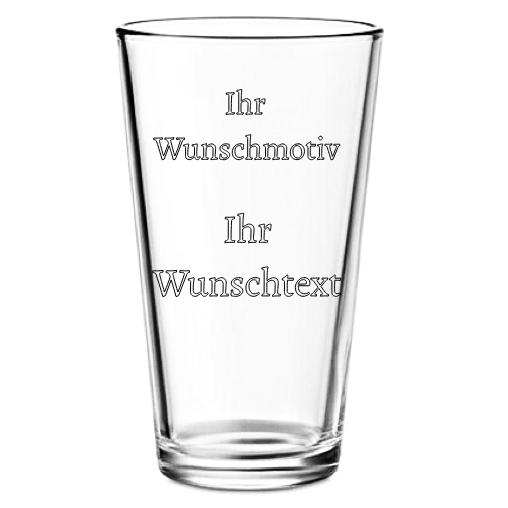 Designerglas mit  Gravur, 300 ml, verschiedene Motive mit weißer Gravur, Spülmaschinengeeignet, mit persönlichem Text gestalten